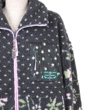 画像をギャラリービューアに読み込む, ［予約販売］【前金30%】flower pattern boa blouson
