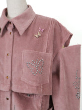 画像をギャラリービューアに読み込む, ［予約販売］【前金30%】detachable corduroy shirt
