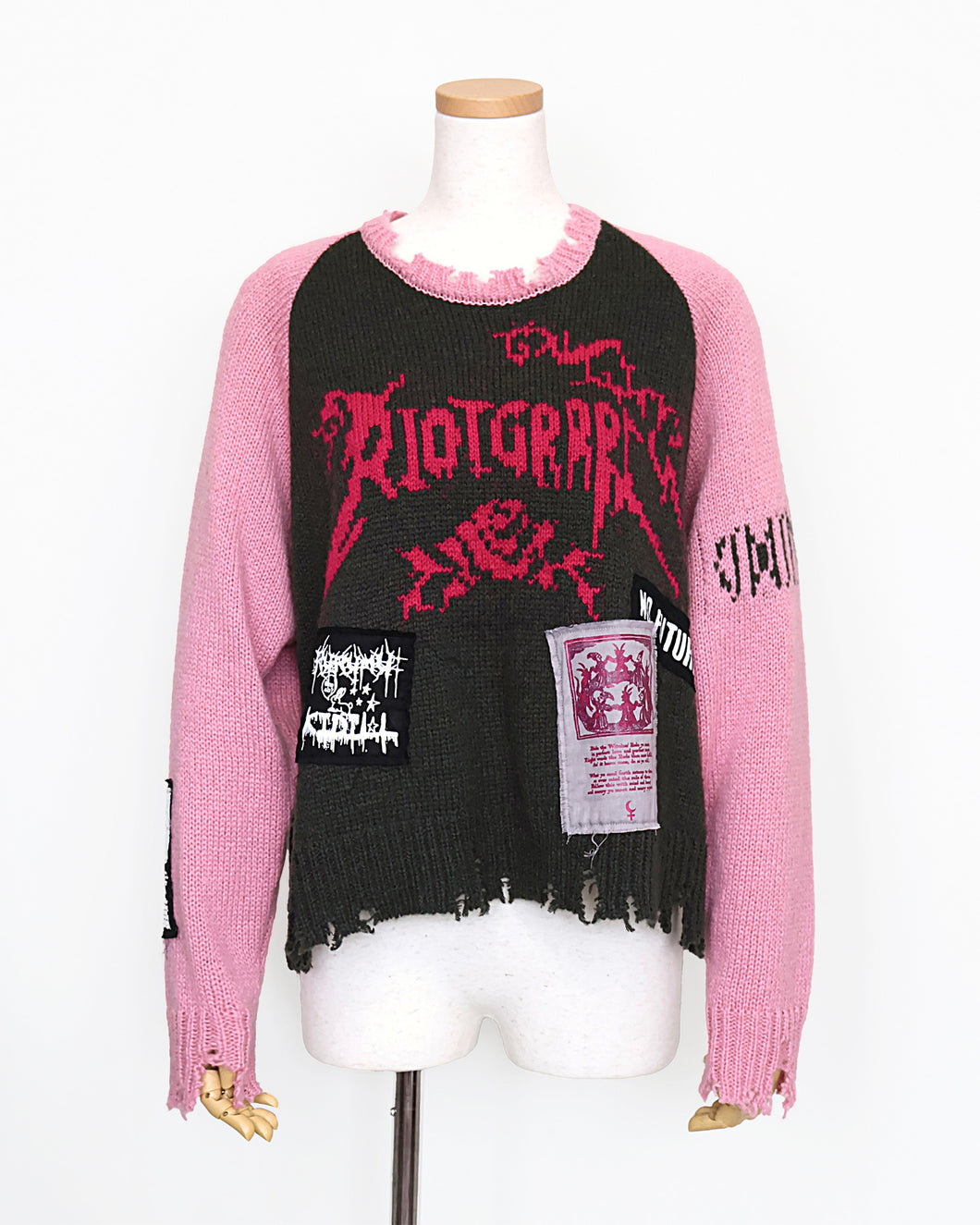 ［予約販売］“rurumu:×KIDILL” raglan pullover(large)
