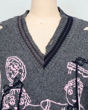 画像をギャラリービューアに読み込む, ［予約販売］mimi jacquard over size vest
