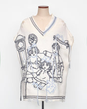 画像をギャラリービューアに読み込む, ［予約販売］mimi jacquard over size vest
