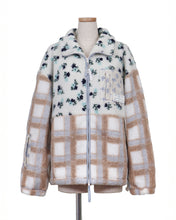 画像をギャラリービューアに読み込む, ［予約販売］【前金30%】flower pattern boa blouson
