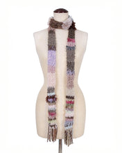 画像をギャラリービューアに読み込む, ［予約販売］hand knit narrow mufller
