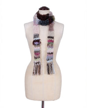 画像をギャラリービューアに読み込む, ［予約販売］hand knit narrow mufller
