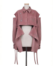 画像をギャラリービューアに読み込む, ［予約販売］【前金30%】detachable corduroy shirt
