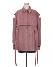 画像をギャラリービューアに読み込む, ［予約販売］【前金30%】detachable corduroy shirt
