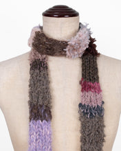画像をギャラリービューアに読み込む, ［予約販売］hand knit narrow mufller
