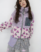 画像をギャラリービューアに読み込む, ［予約販売］【前金30%】flower pattern boa blouson

